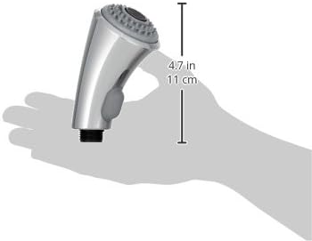 GROHE Spülbrause (Original Ersatzteil, Langlebig, Robust, Herstellergarantie: 5 Jahre), Chrom / Fehg
