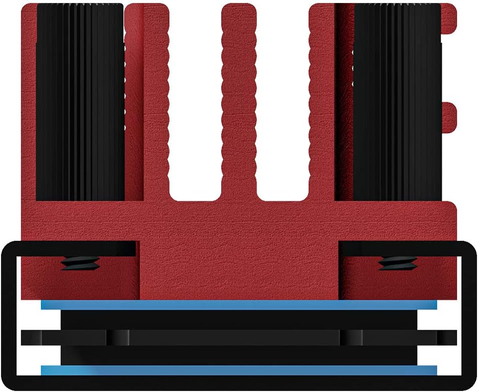 Archgon HS-1110 Kühlkörper für M.2 SSD 2280 PCIe NVMe/SATA Kühler, 20 mm Bauhöhe, Aluminium, 2X Wärm