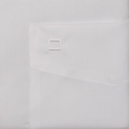 OLYMP Luxor modern fit Hemd Haifisch Kragen Langarm Popeline weiss 45 Weiss, 45 Weiss