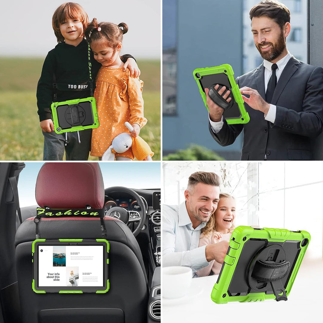 SEYMAC Hülle für Lenovo Tab M10 3rd Gen 10,1 Zoll 2022, Stossfeste Hülle mit Displayschutzfolie, 360