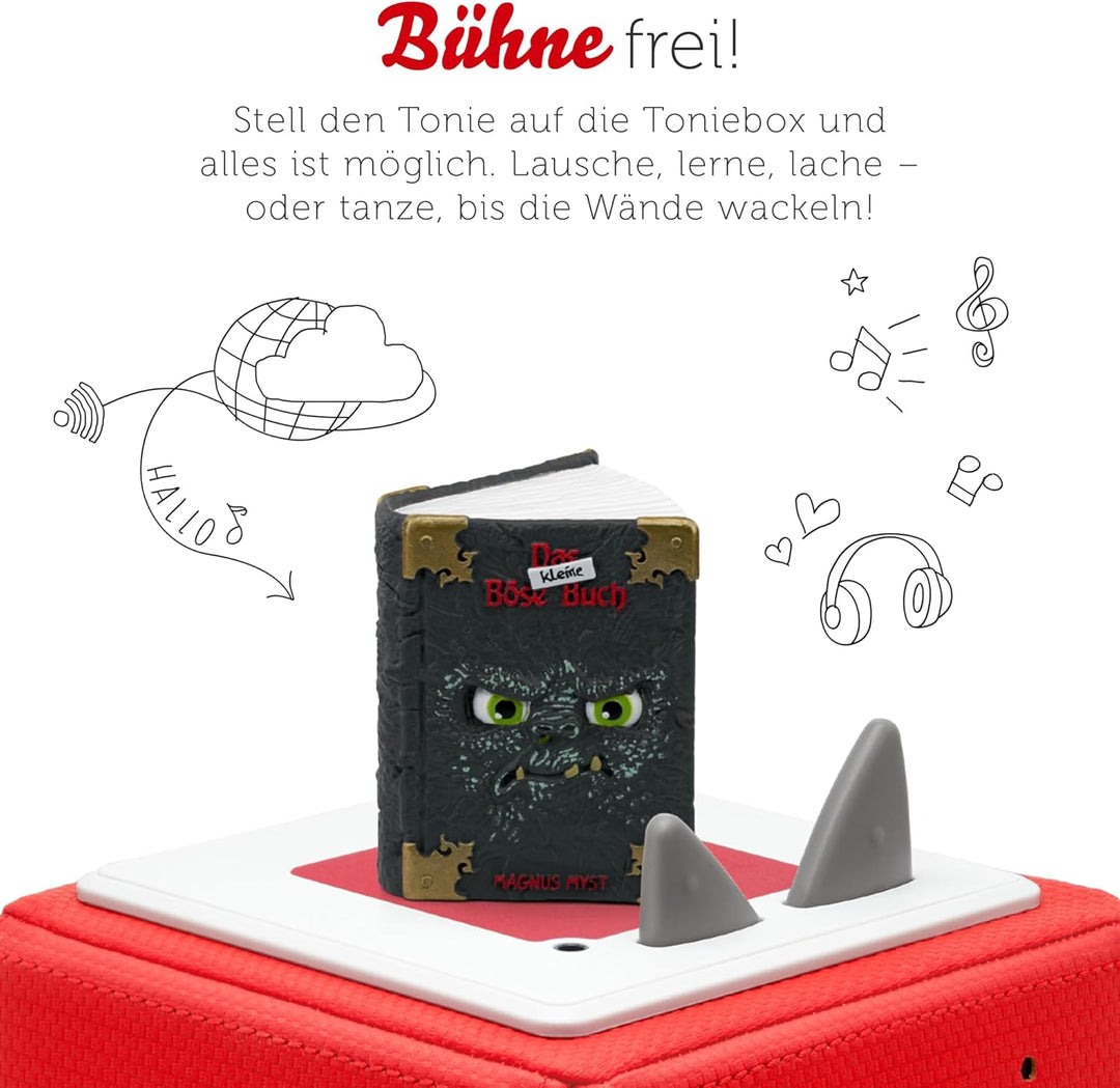 tonies Hörfiguren für Toniebox, Das kleine Böse Buch, Hörbuch für Kinder ab 8 Jahren, Spielzeit ca.