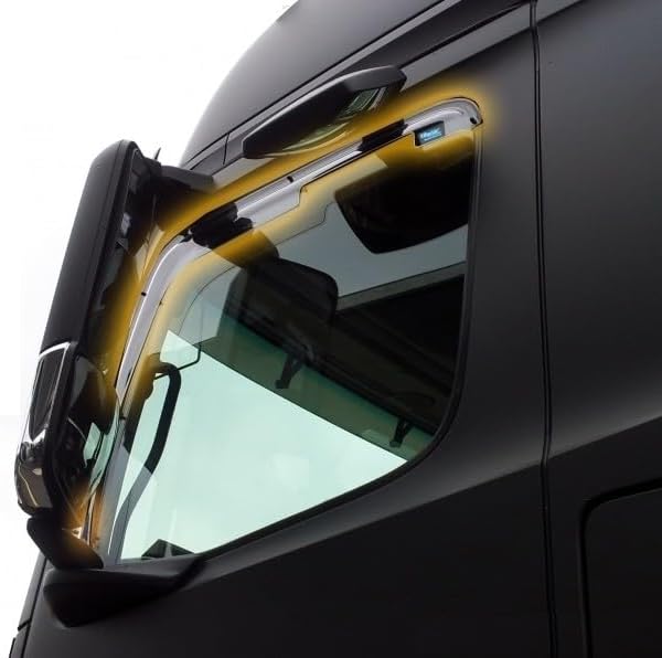 Vordere Windabweiser (1 Set) für die Fahrer und Beifahrerseite-CLI0046017 passend für Mercedes Benz