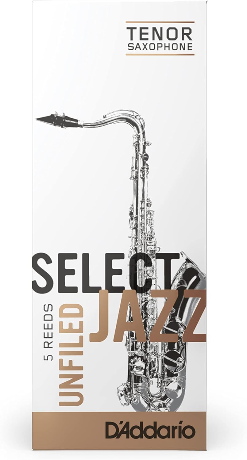 Select Jazz unfiled Blätter für Tenorsaxophon Stärke 3 Hard (5 Stück) 3 Fest UnGefeilt, 3 Fest UnGef