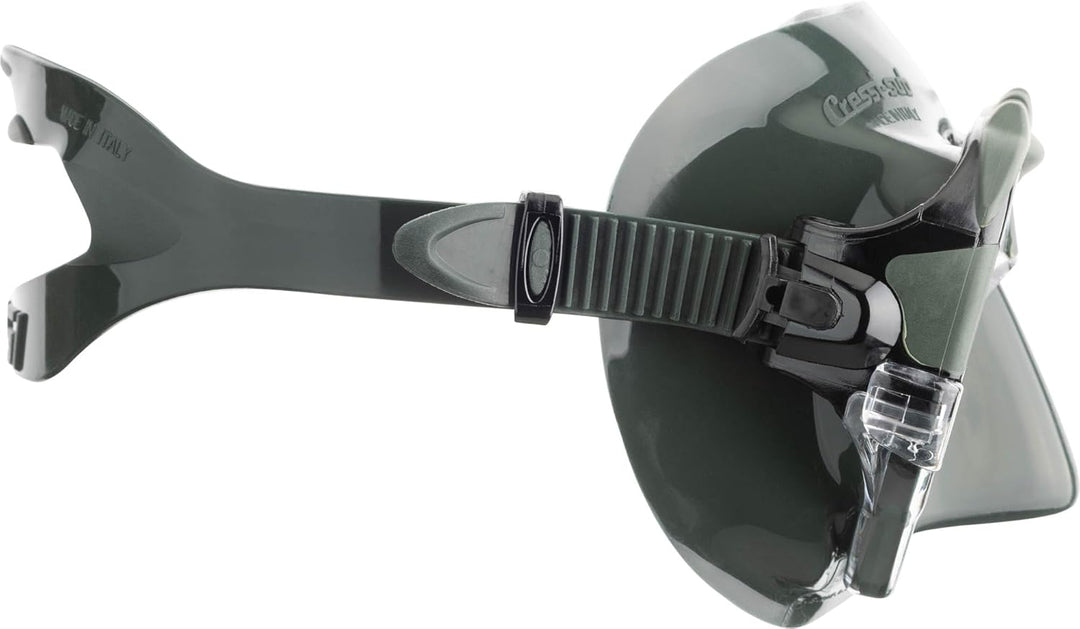 Cressi Matrix Tauchen Schnorcheln Maske Grün Einheitsgrösse Single, Grün Einheitsgrösse Single