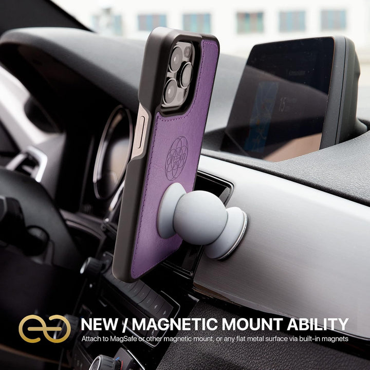 Dreem Fibonacci iPhone 14 Pro Max Brieftaschen-Etui / 2-in-1 stossfestes Etui und abnehmbares Folio