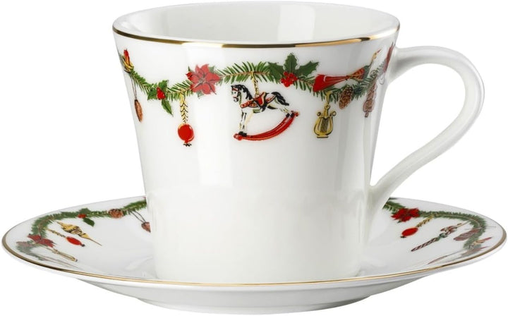 Hutschenreuther 02048-726037-14770 Nora Christmas Kombitasse 2tlg. (1 Set)