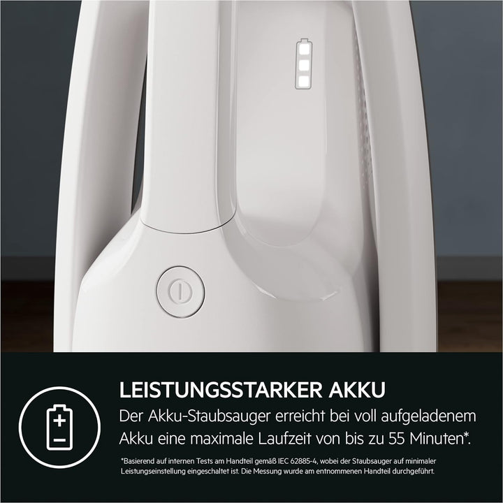 AEG HYGIENIC 5000 AS52HP25SH Akku-Staubsauger / 2in1 / angenehm leise 80 dB(A) / 58 % Recyclingmater