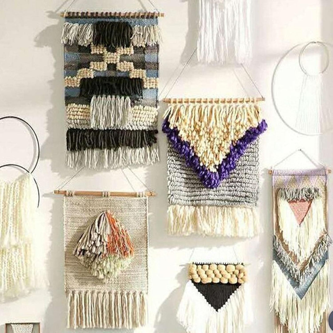 Veeteah Schärbretter zum Weben | DIY-Textil-Nähwerkzeug für Kinder | WeavingStrickmaschine Kit Holzt