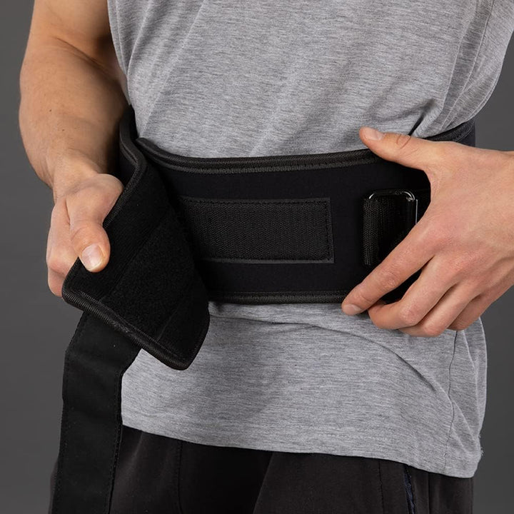 Chiba Trainingshilfe Strong Man Belt 3XL Schwarz, 3XL Schwarz