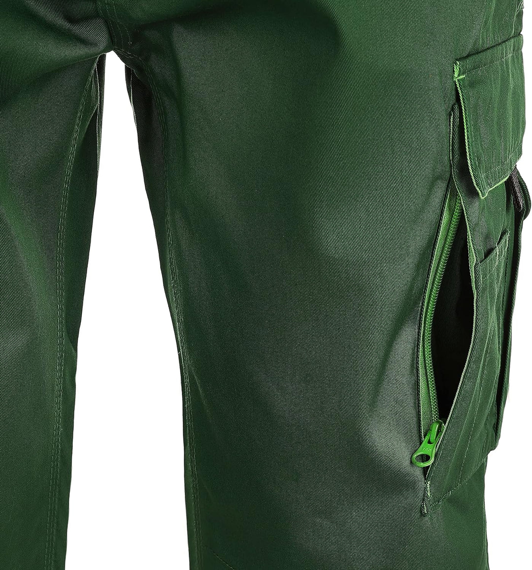TMG | Arbeitsshorts für Herren, Kurze Arbeitshose mit Werkzeugtasche, robust & strapazierfähig, Carg