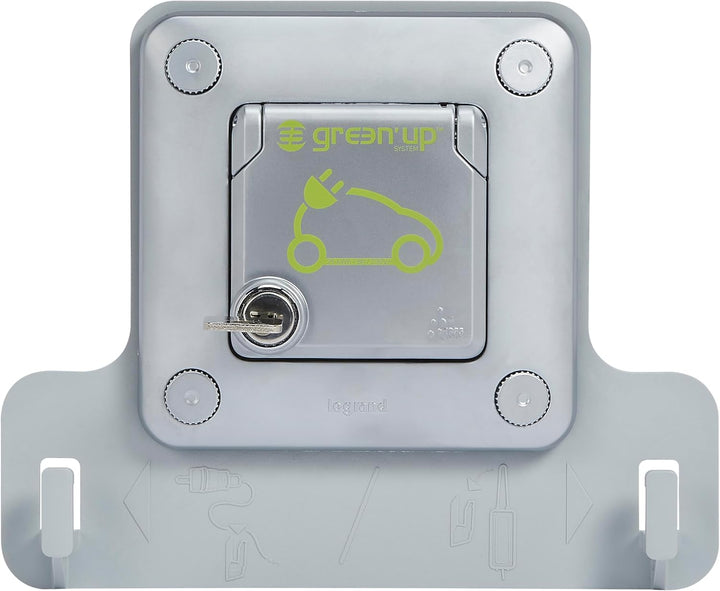 Legrand, Green Up Steckdose für Elektrofahrzeuge & Plug-in-Hybridfahrzeuge, Schnellladesystem f. E-A