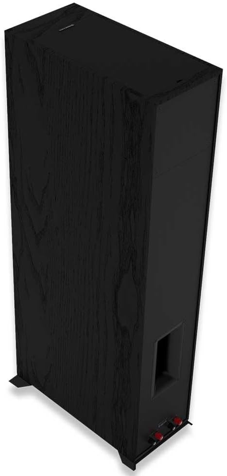 Klipsch R-605FA Black (Einheit) - Schwarzer Bodenlautsprecher mit Dolby Atmos - Woofer 6,5 Zoll