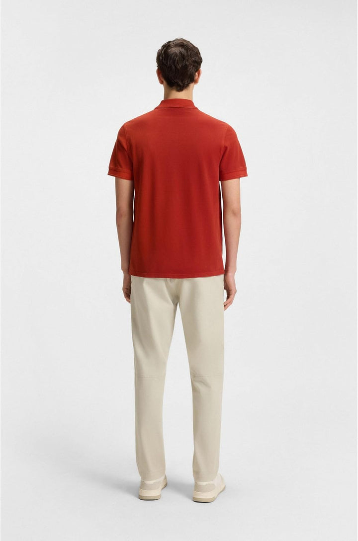BOSS Herren Prime Polohemd S 842open Orange, S 842open Orange