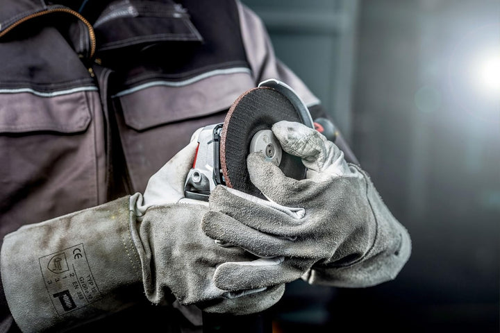 Metabo Winkelschleifer WEV 15-125 Quick HT (600562000) Karton; mit Drehzahlregelung, Schnellspannnmu