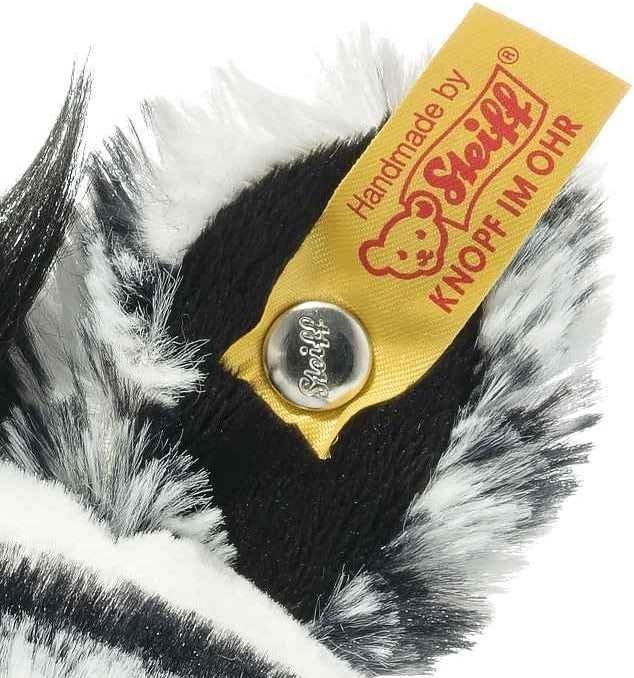 Steiff Ella Elefant grau 30 cm, Soft Cuddly Friends Kuscheltier & Zora Zebra weiss-schwarz 30 cm, So