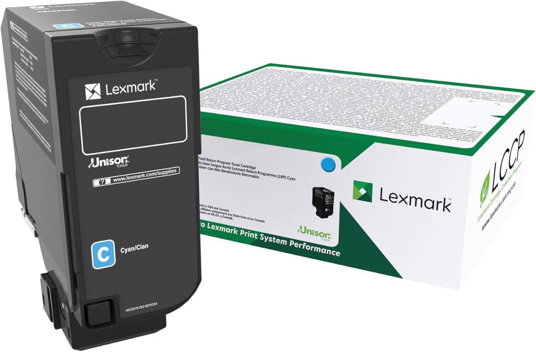 Lexmark 75B20C0 Rückgabe-Tonerkassette Cyan