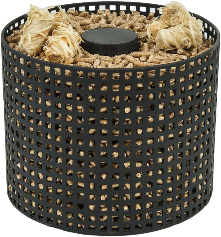 VALO 23er Pelletskorb Ø 23 x H 18 cm Pelletkorb für Kaminofen