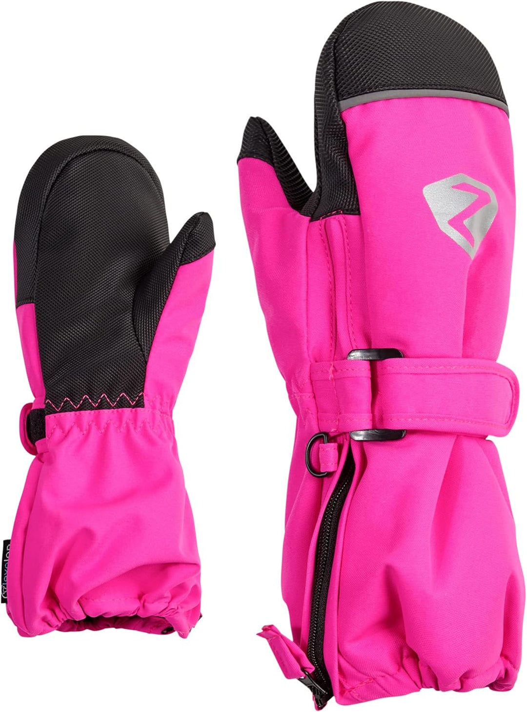 Ziener Unisex Baby Lanup Ski-Handschuhe/Wintersport | wasserdicht, extra warm, Wolle 80cm bright pin