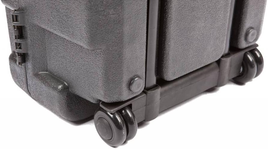 Brüder Mannesmann M29070 Fahrbarer Werkzeugkoffer, 122-teilig, Schwarz