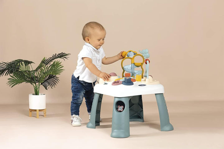 Smoby Toys - Little Smoby Spieltisch ab 1 Jahr - Activity-Tisch mit Lern- und Motorik-Spielzeug für