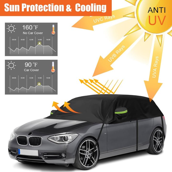 Halbe Autoabdeckung Ersatz für BMW 1 Series Coupe/Convertible 2004-2025, Softtop Dachschutz Autoabde