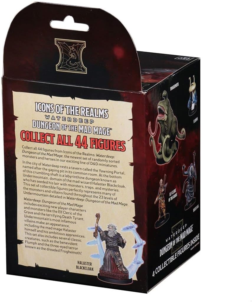 D&D Dungeons&Dragons Icons of The Realms Set 11: Dungeon of The Mad Mage Booster Pack