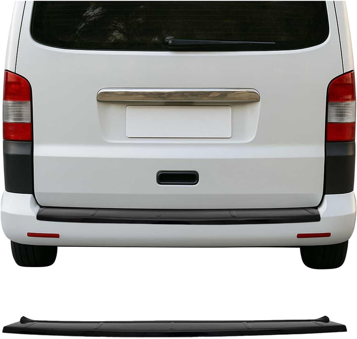 Ladekantenschutz Stossstangenschutz kompatibel mit VW T5 Multivan 2003-2015 ABS Glanz 1x, ABS Glanz