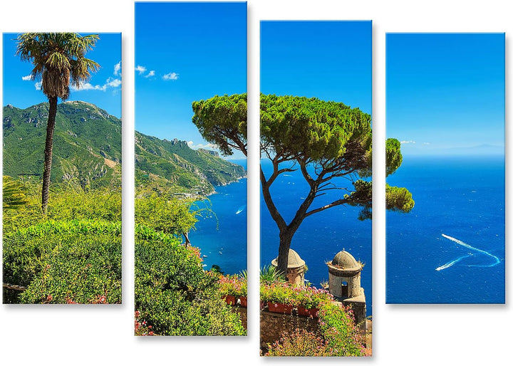 islandburner Bild auf Leinwand Der Berühmte Garten Der Villa Rufolo Ravello Amalfiküste Italien Bild