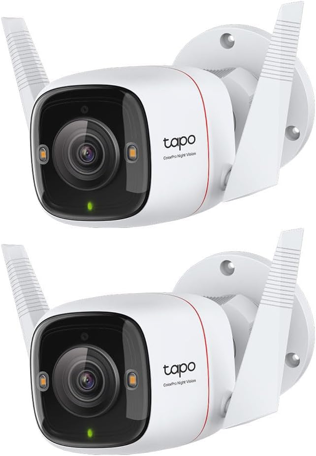 TP-Link Tapo C310P2 Überwachungskamera Aussen, WLAN IP Kamera, 3MP Hochauflösung, 30m Nachtsicht, Be