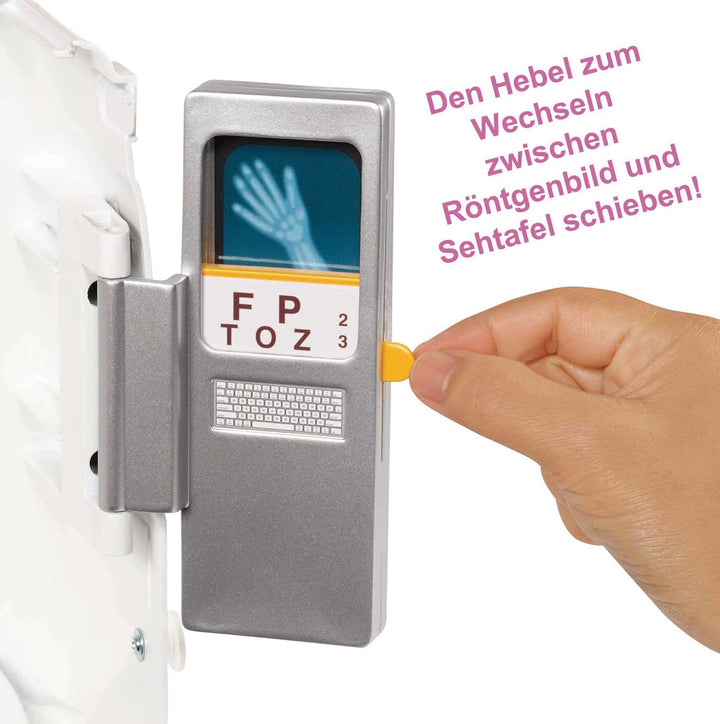 Barbie FRM19 - 2-in-1 Krankenwagen, aufklappbares Fahrzeug mit Licht und Geräuschen, Puppen Spielset
