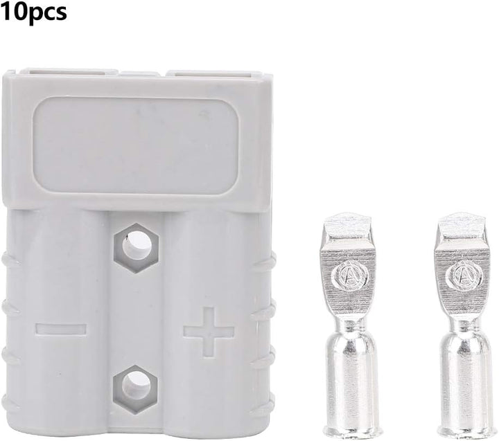 Anderson-Anschluss, Batterieanschluss, 10 Stück Anderson-Batterieanschluss 50A 600V 16mm² 6AWG Kabel