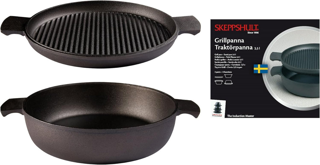 SKEPPSHULT Kochset, Gusseisen, Black, 27 cm