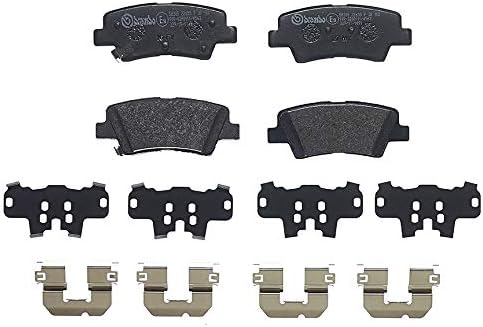 Bremsbeläge Hinten von Brembo mit Zubehör (P 30 103) Bremsbelagsatz Bremsanlage Scheibenbremsbelagsa