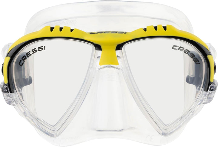 Cressi Matrix Maske - Separate Glasmaske zum Angeln, Freitauchen, Schnorcheln und Tauchen, Unisex Er