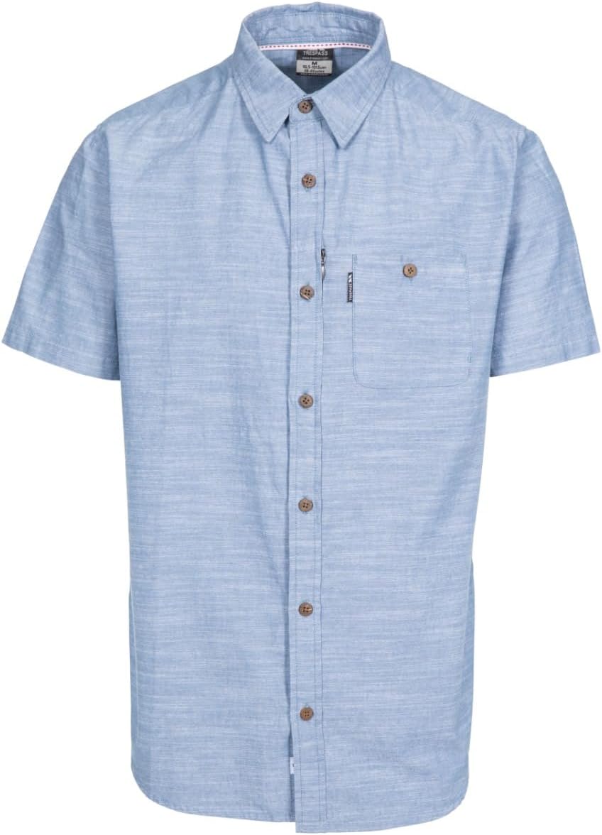 Trespass Herren Slapton P Shi Hemd M Dnm, M Dnm