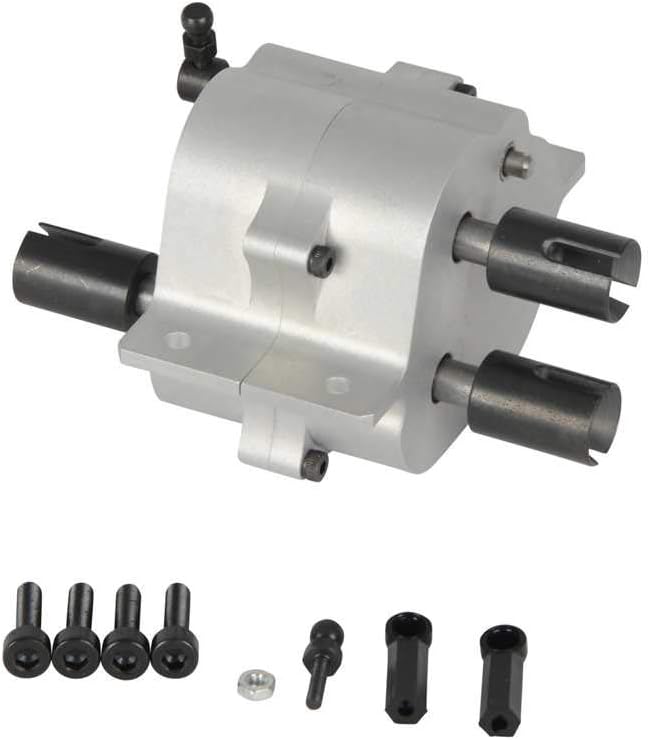 CARSON 500907266 - 1:14 Alu 2-Gang-Verteilergetriebe sperr., RC-Truck, Ersatzteile, Tuningteile, Zub