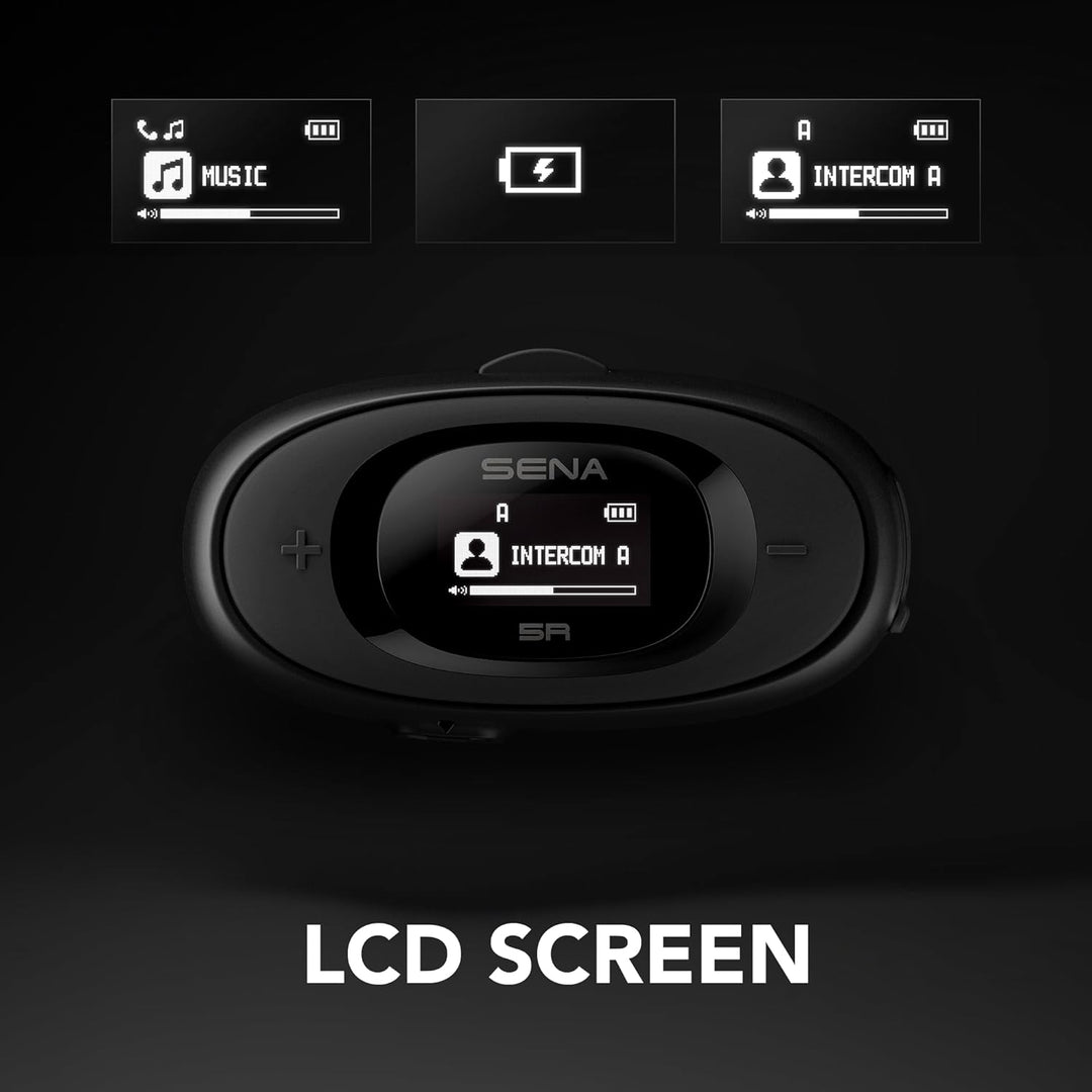 Sena 5R Einzelset Sprechanlage Headset Bluetooth 2-Wege Interkom