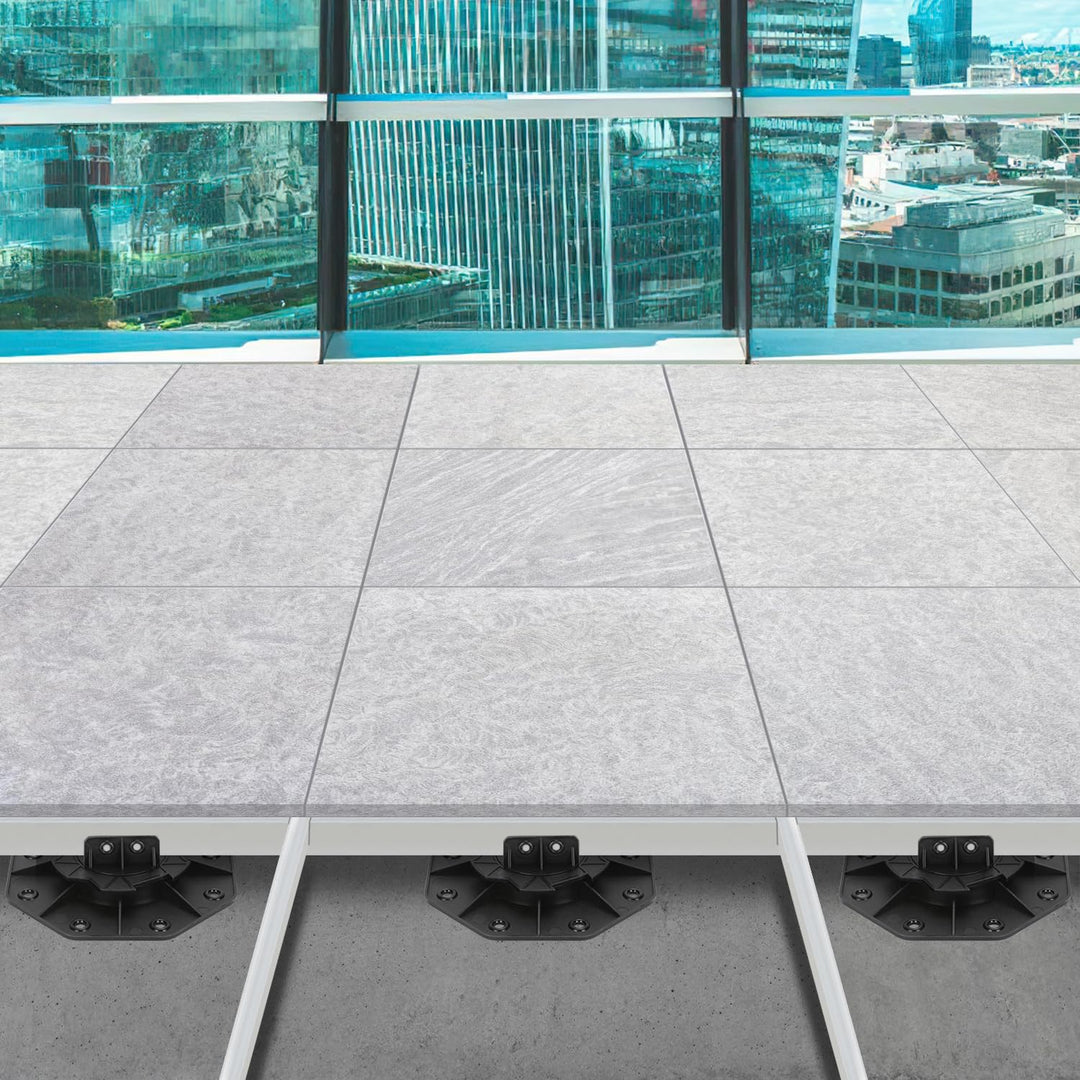 Ansobea 20 Stück Stelzlager höhenverstellbar I 18-30mm Terrassenlager I füsse verstellbar I Plattenl