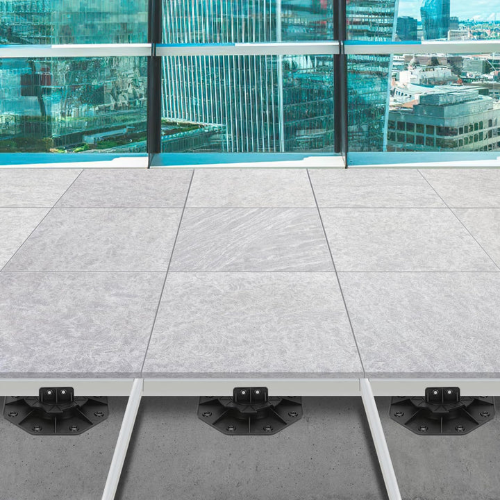 Ansobea 20 Stück Stelzlager höhenverstellbar I 18-30mm Terrassenlager I füsse verstellbar I Plattenl