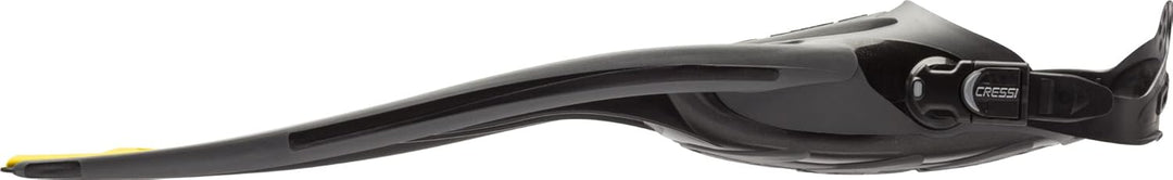 Cressi Frog Plus Tauchflossen Erwachsene M/L - 42/45 Schwarz/Gelb, M/L - 42/45 Schwarz/Gelb