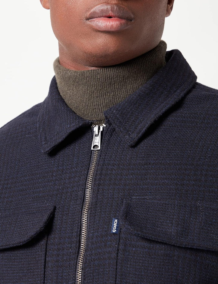 Garcia Herren Colbert + Gilet Strickjacke S Dark Moon, S Dark Moon