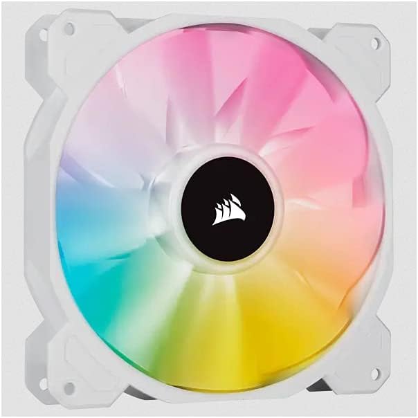 Corsair iCUE SP140 RGB ELITE Performance 140mm-PWM-Einzellüfter (CORSAIR AirGuide-Technologie, acht
