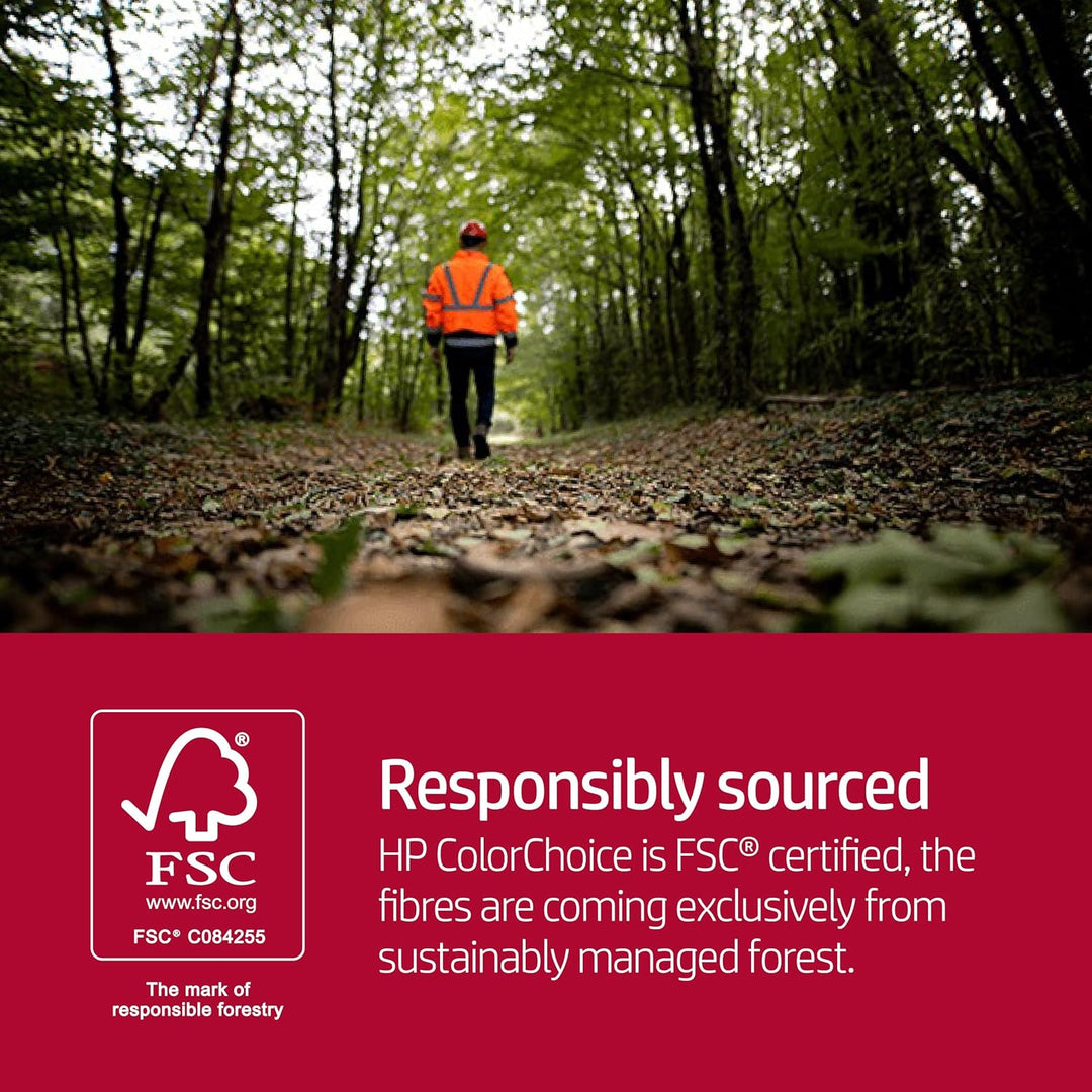 HP Farblaserpapier, Druckerpapier Colorchoice CHP 762 - 120 g, DIN-A3, 1500 Blatt (6x250), weiss A3