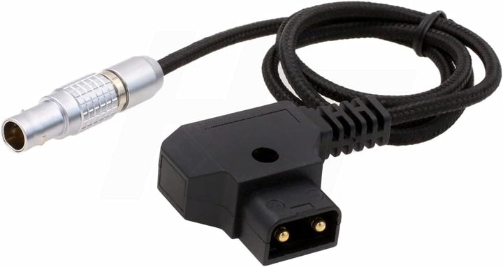 HangTon Flexibles geflochtenes D-Tap auf 0B 2 Pin Netzkabel für Teradek Bolt Bond, Transvideo SmallH