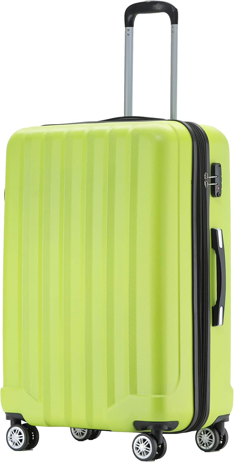 BEIBYE TSA-Schloss 2080 Hangepäck Zwillingsrollen neu Reisekoffer Koffer Trolley Hartschale Set-XL-L