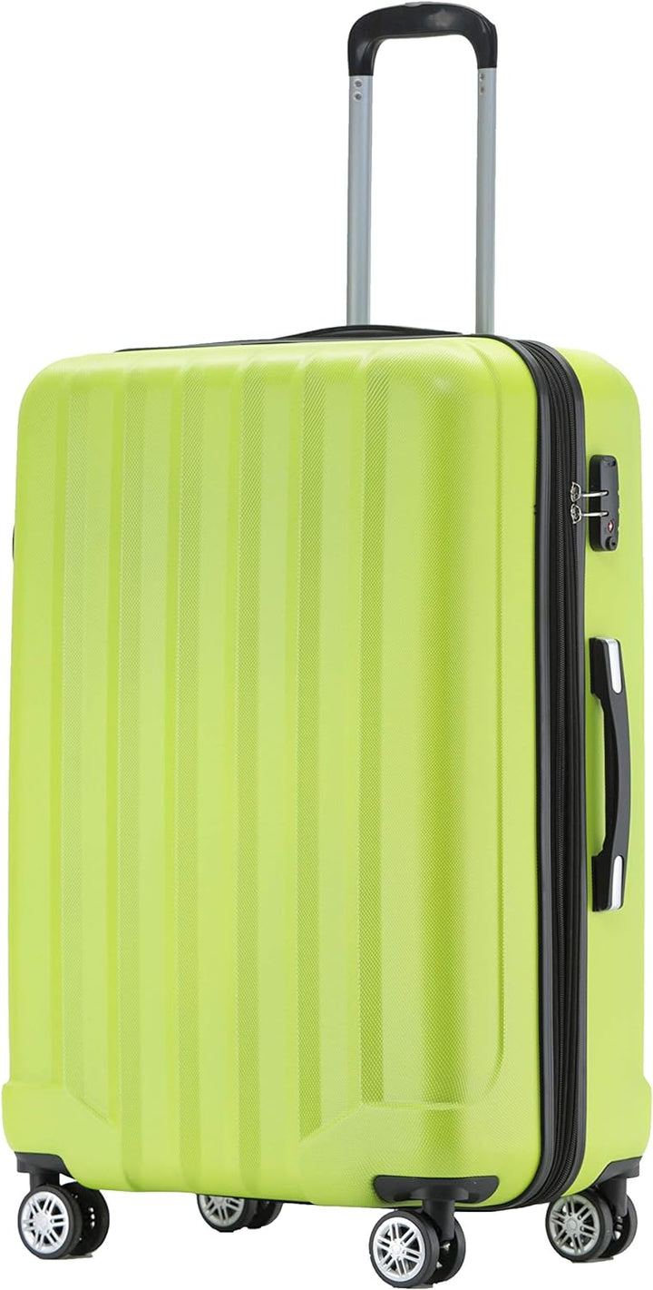 BEIBYE TSA-Schloss 2080 Hangepäck Zwillingsrollen neu Reisekoffer Koffer Trolley Hartschale Set-XL-L