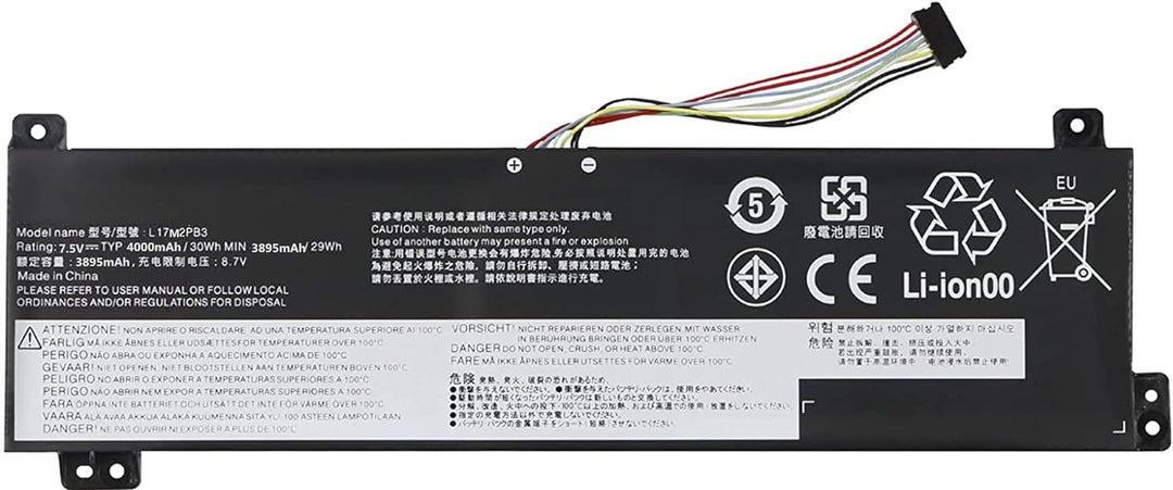 ASKC L17M2PB3 L17C2PB3 Laptop Akku für Lenovo V130-15IGM V130-15IKB V330-15IKB V330-15ISK V530-14IKB