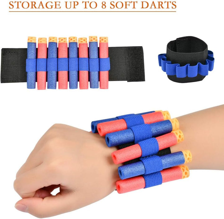 TIMESETL 2Set Taktische Weste Jacke Kit für Kinder, Nerf N-Strike Elite Set, 2 Battel Weste, Nerf Zu