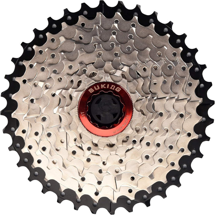 BESNIN Kassette für Mountainbike 9 Fach 11-32T/11-36T/11-40T/11-42TKassette 9 Fach Fahrrad-freilauf,