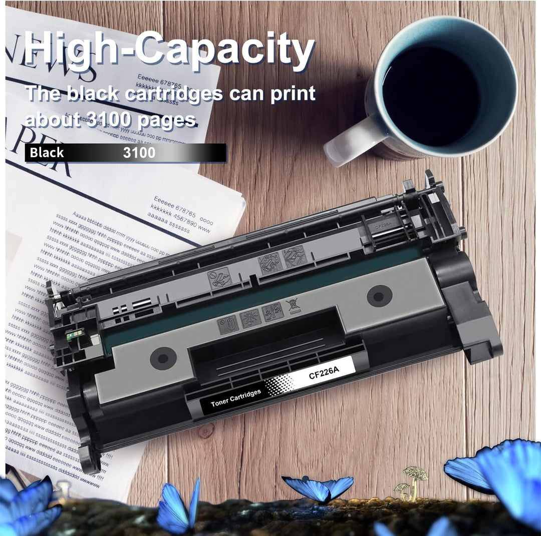 LOSMANN CF226A Tonerkartusche Kompatible für HP 26A CF226A 26X CF226X für HP Laserjet Pro M402dn M40